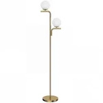 STEHLAMPE Stahl Glas Gold