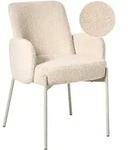 ESSZIMMERSTUHL Boucl&eacute; Hellbeige Magee