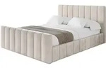 POLSTERBETT mit Bettkasten, Fu&szlig;teil und Lattenrost, Boxbett mit Matratze H3/H4...