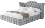 POLSTERBETT mit Bettkasten und Lattenrost, Bett mit Matratze H3/H4 - MODY...