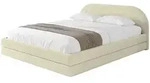 POLSTERBETT mit Bettkasten und Lattenrost, Bett mit Matratze H3/H4 - LERIS-v1...