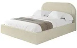 POLSTERBETT mit Bettkasten und Lattenrost, Boxbett ohne Matratze - LERAY 160x200