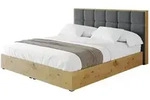 POLSTERBETT mit Bettkasten und Lattenrost, Bett mit Matratze H3/H4 - ENZO2...
