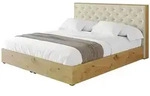 POLSTERBETT mit Bettkasten und Lattenrost, Boxbett ohne Matratze - ENZO3 120x200