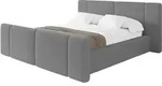 POLSTERBETT mit Bettkasten, Fu&szlig;teil und Lattenrost, Boxbett ohne Matratze -...