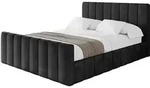 POLSTERBETT mit Bettkasten, Fu&szlig;teil und Lattenrost, Boxbett ohne Matratze -...