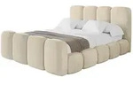 POLSTERBETT mit Bettkasten, Fu&szlig;teil und Lattenrost, Bett mit Matratze H3/H4 -...