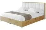 POLSTERBETT mit Bettkasten und Lattenrost, Boxbett ohne Matratze - ENZO2 120x200