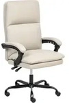 CHEFSESSEL Kunstleder Hellbeige Serene