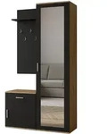 GARDEROBENSCHRANK VENTO 100/180,5/35 cm Modern Garderobe-Set Eiche Artisan