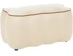 POLSTERBANK Stoff Hellbeige Juno