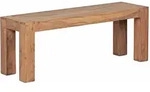 ESSZIMMERBANK MUMBAI Massivholz Landhausstil, Akazie 120x35x45 cm