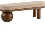 Sitzbank Beige