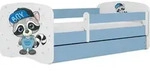 KINDERBETT Emily mit Schublade und Matratze, Blau 80x160 cm