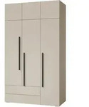 KLEIDERSCHRANK Lorin 3D2S LO01 mit Schrankaufsatz