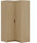 ECKSCHRANK Elena mit 2 T&uuml;ren, 95x95 cm, Eiche Ge&ouml;lt