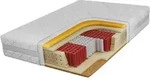 TASCHENMATRATZE ELORI - 180/200 - H3/H4 - Sivo