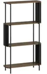 STANDREGAL MDF Stahl Braun