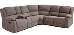 ECKSOFA Polsterbezug Taupe Rokke
