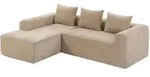 ECKSOFA Polyester Beige