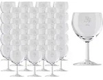 WEINGL&Auml;SER GEEICHT Ballon Profi transparent 0,1 l + 0,2 l 36er Set