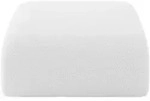 POUF MIRA-PUF 91x89x40 Wei&szlig; cm Boucl&eacute; Modular Sitzhocker
