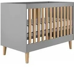 GITTERBETT 60/120 Kubi Grau