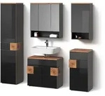 BADM&Ouml;BEL-SET Tanaro, Anthrazit, 5-teilig