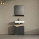 BADM&Ouml;BEL-SET Timavo, Anthrazit, 2-teilig