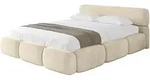 POLSTERBETT mit Bettkasten und Lattenrost, Boxbett ohne Matratze - ELVA-v1...