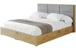 POLSTERBETT mit Bettkasten und Lattenrost, Boxbett ohne Matratze - ENZO1...