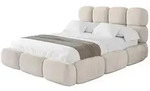 POLSTERBETT mit Bettkasten und Lattenrost, Bett mit Matratze H3/H4 - NOMA...