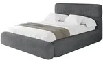 POLSTERBETT mit Bettkasten und Lattenrost, Bett mit Matratze H3/H4 - ENORA...