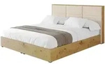 POLSTERBETT mit Bettkasten und Lattenrost, Bett mit Matratze H3/H4 - ENZO1...