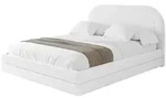 POLSTERBETT mit Bettkasten und Lattenrost, Boxbett ohne Matratze - LERIS 140x200