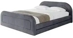 POLSTERBETT mit Bettkasten, Fu&szlig;teil und Lattenrost, Boxbett mit Matratze H3/H4...