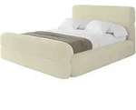 POLSTERBETT mit Bettkasten, Fu&szlig;teil und Lattenrost, Boxbett mit Matratze H3/H4...