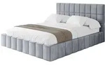 POLSTERBETT mit Bettkasten und Lattenrost, Bett mit Matratze H3/H4 - AMEA...