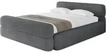 POLSTERBETT mit Bettkasten, Fu&szlig;teil und Lattenrost, Boxbett ohne Matratze -