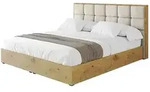 POLSTERBETT mit Bettkasten und Lattenrost, Boxbett ohne Matratze - ENZO2 160x200