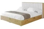 POLSTERBETT mit Bettkasten und Lattenrost, Bett mit Matratze H3/H4 - ENZO4...