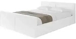 POLSTERBETT mit Bettkasten, Fu&szlig;teil und Lattenrost, Boxbett mit Matratze H3/H4...
