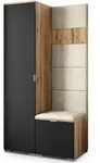 GARDEROBENSCHRANK LORI 95/181/51 cm Modern Eiche Wotan