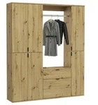Garderobe Projekt X ca. 152x193 cm Artisan Eiche