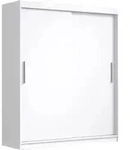SCHWEBET&Uuml;RENSCHRANK VIVA 180/215,5/59cm 2-t&uuml;rig Wei&szlig;