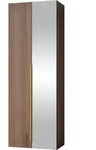 KLEIDERSCHRANK Kerkin 2D mit Spiegel