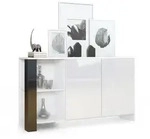SIDEBOARD Canto Schwarz Hochglanz