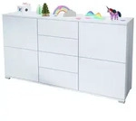 SIDEBOARD Rova Wei&szlig; matt