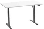Schreibtisch E-Lona Schwarz/Wei&szlig; ca. 110x50x71cm