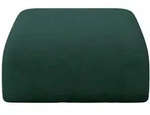 POUF MIRA-PUF 91x89x40 Gr&uuml;n cm Velours Modular Sitzhocker